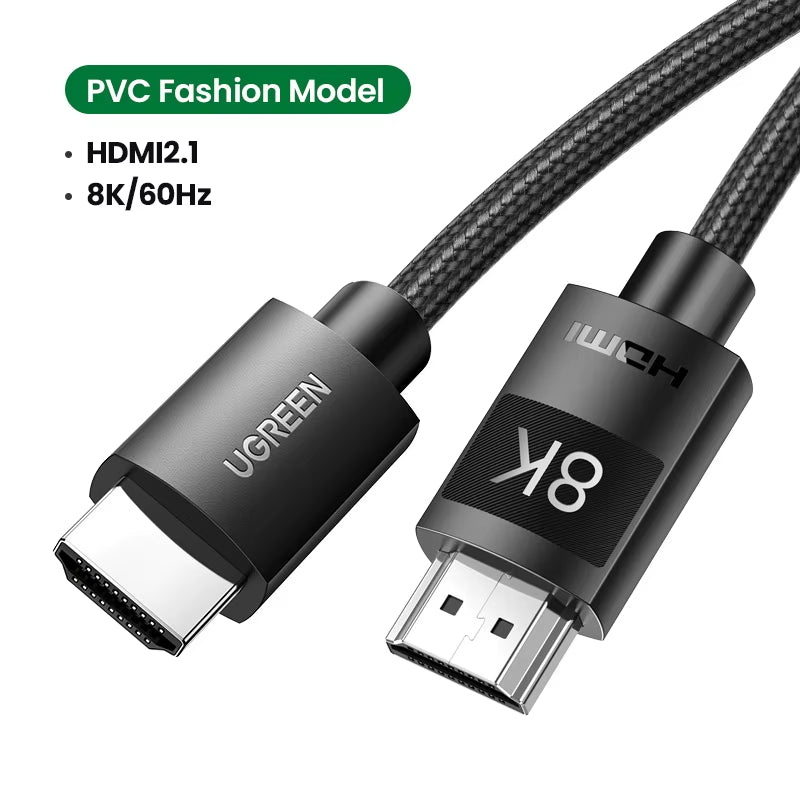 Choice Hdmi-Compatible Cable for Xbox Series X 2.1 8K/60Hz 4K/120Hz for Xiaomi Mi Box PS5 HDR10+ 48Gbps 8K