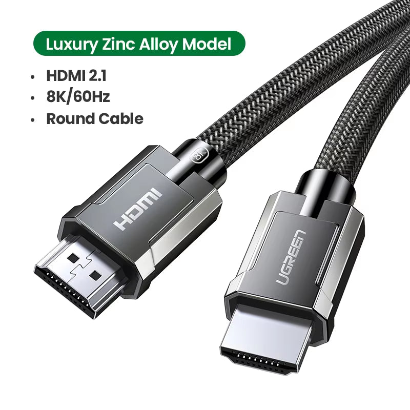 Choice Hdmi-Compatible Cable for Xbox Series X 2.1 8K/60Hz 4K/120Hz for Xiaomi Mi Box PS5 HDR10+ 48Gbps 8K